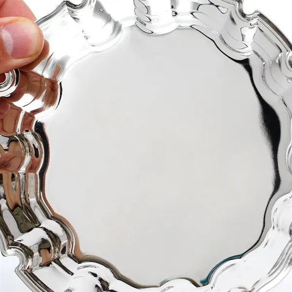 Stainless Steel Chippendale Award Tray Presentation Platter