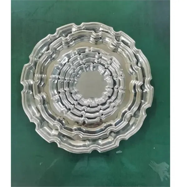Stainless Steel Chippendale Award Tray Presentation Platter