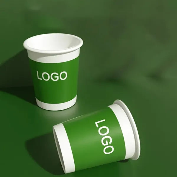 9oz Custom Paper Coffee Cups for Hot and Cold Drinks