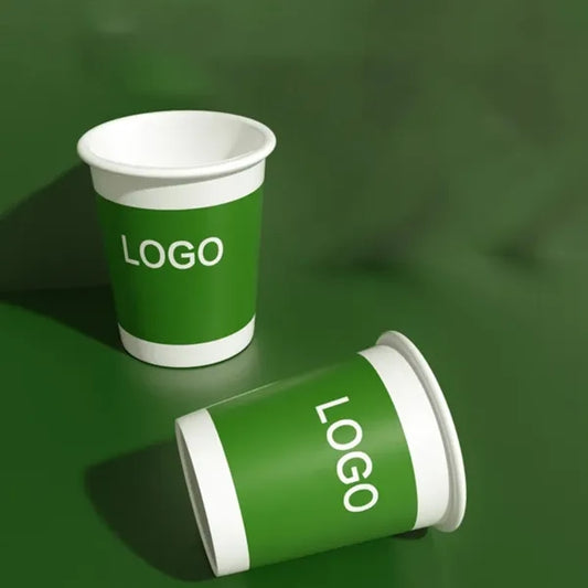 9oz Custom Paper Coffee Cups for Hot and Cold Drinks
