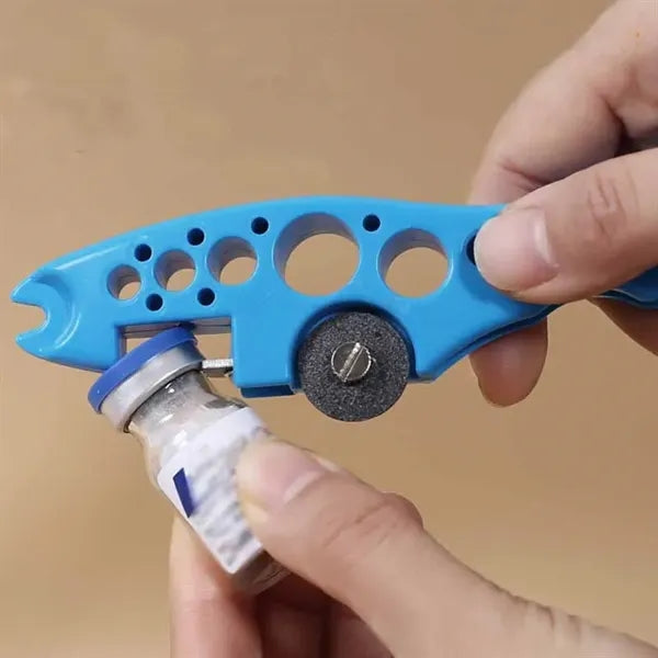 Multi Purpose Bottle Opener with Grinding Wheel