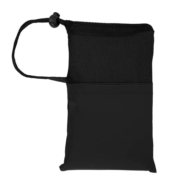 PEVA Poncho With Drawstring Pouch
