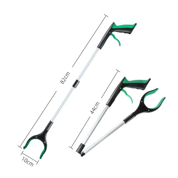 Folding Litter Picker Grabber Reacher Tool 360 rotating