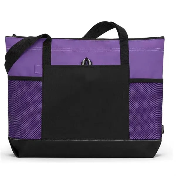 Zippered Tote Bag