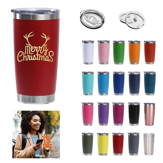 Stainless Steel Travel Mug with Lid