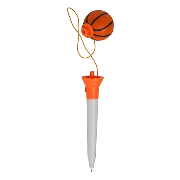 Pop Top Basketball Pen