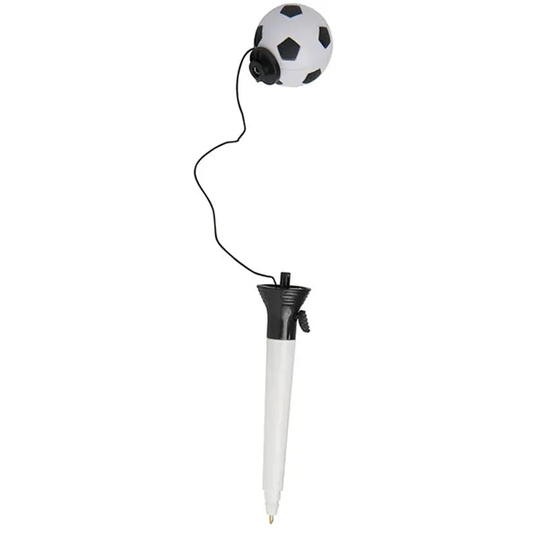 Pop Top Soccer Ball Pen