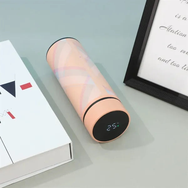 Smart Sports Water Bottle with LED Temperature Display