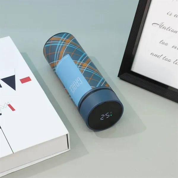 Smart Sports Water Bottle with LED Temperature Display