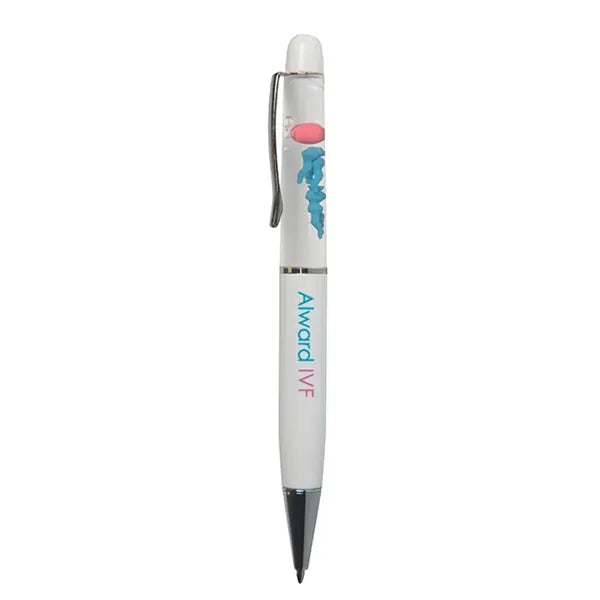 Floating Sperm and Egg Ballpoint Pen