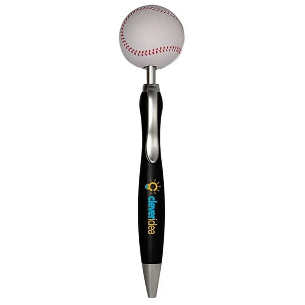 Baseball Top Click Pen