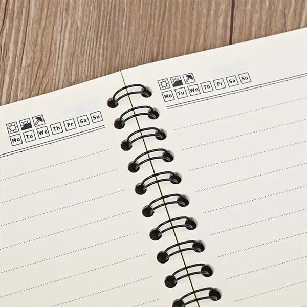 A5 Custom Spiral Notebook Journals Study Office Supplies