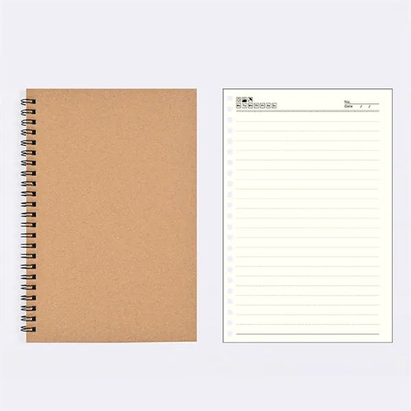 A5 Custom Spiral Notebook Journals Study Office Supplies