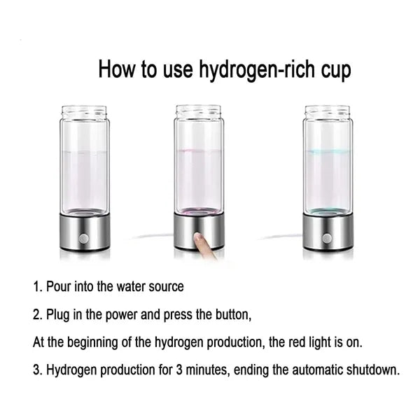 Portable Hydrogen Water Ionizer Machine