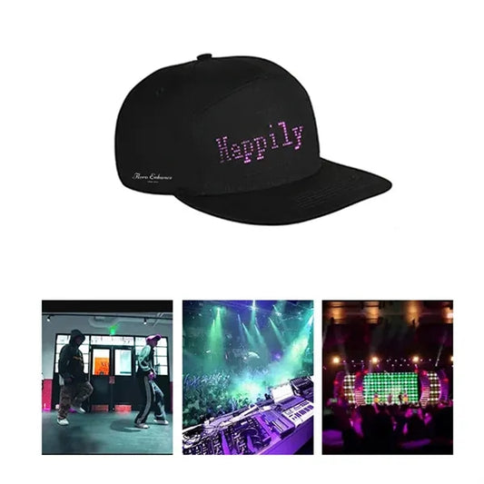 Animated Bluetooth Led Sign Hat