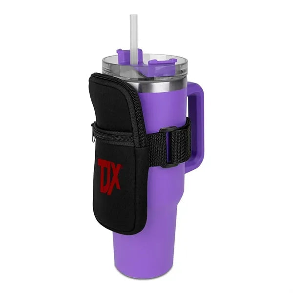 TumblerMate Two Zipper Pocket Pouch for 40oz Mug