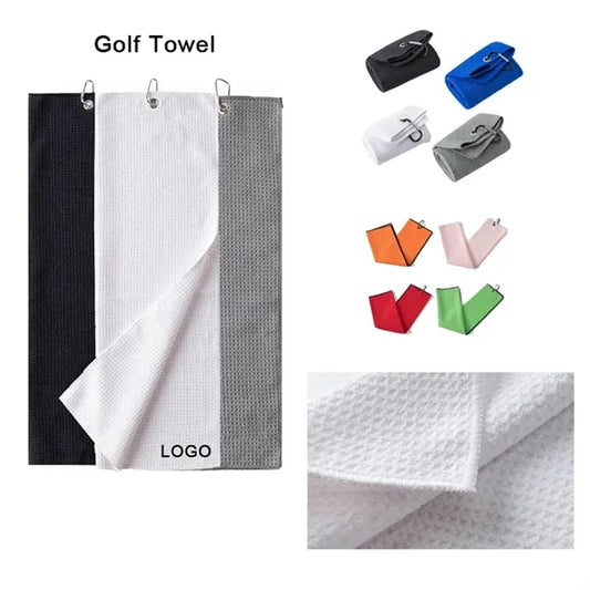 12 " x 20 " Microfiber Waffle Golf Towel