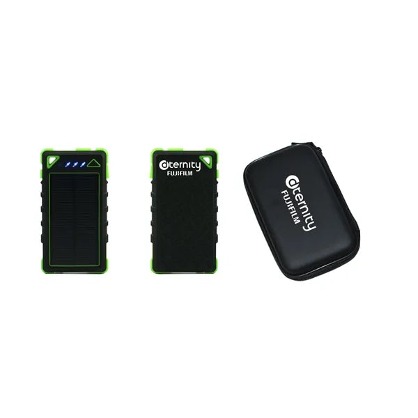 10000mAh Dual-USB Solar Power Bank Traver Kit