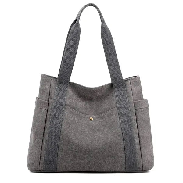 Casual Canvas Purse Shoulder Handbag Duffel Gym Tote Bag