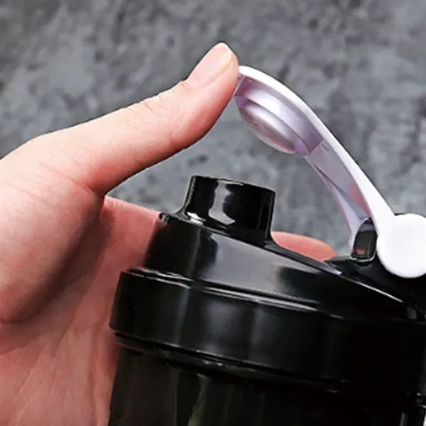 3-tier Sports Leak-Proof Non-Slip Protein Shaker bottle