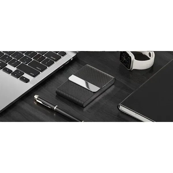 Business Name Card Holder Metal Box with Magnetic Clasp