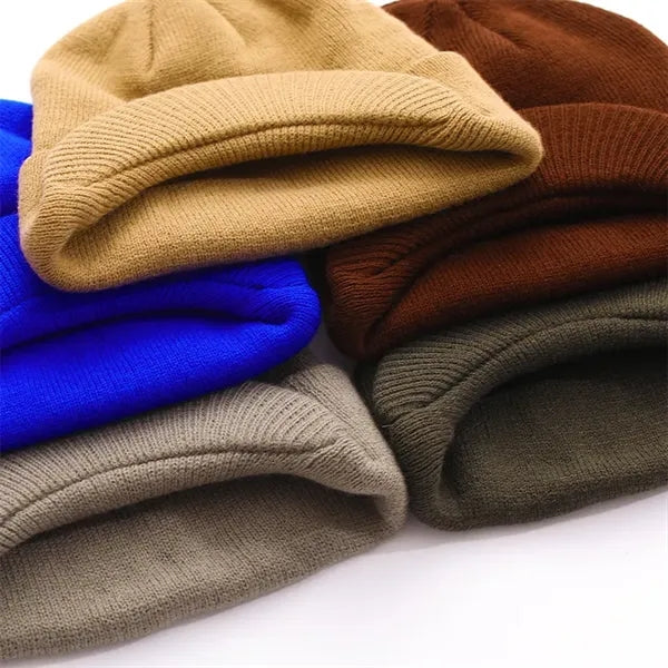 Knit Baggy Beanie Oversize Winter Hat Slouchy Baseball Cap