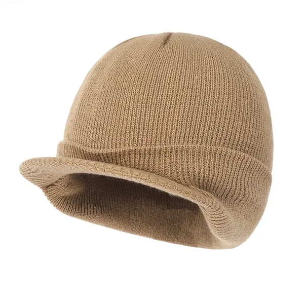 Knit Baggy Beanie Oversize Winter Hat Slouchy Baseball Cap