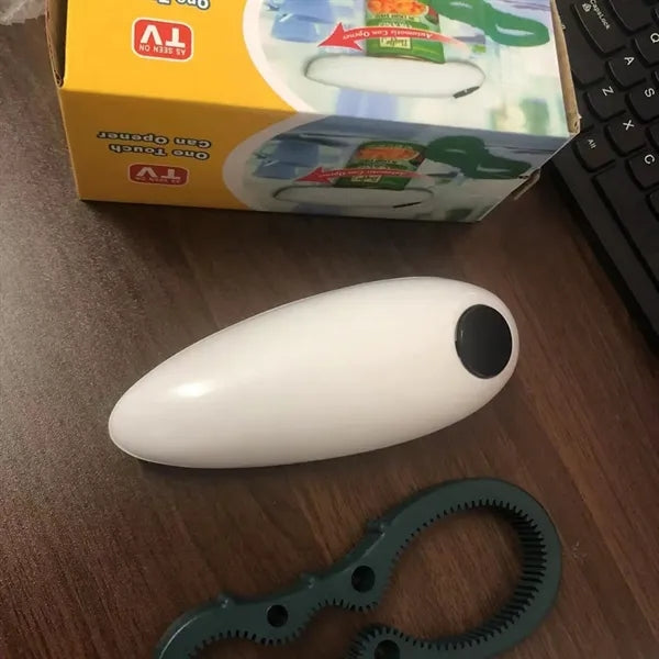 Automatic electric can and manual bottle opener