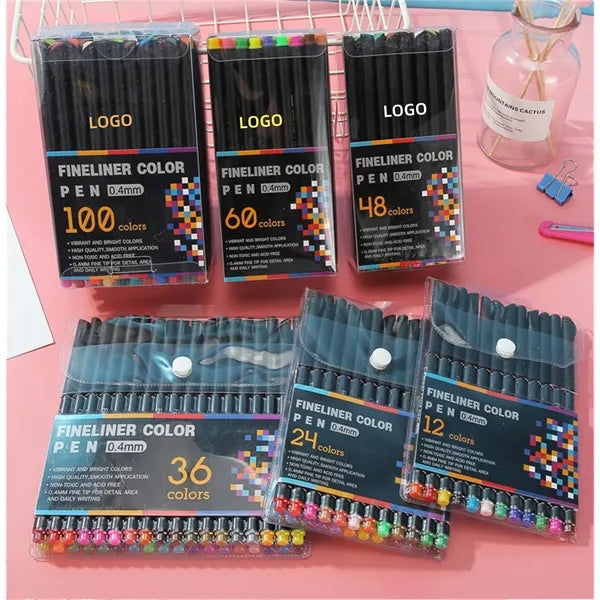 Watercolor Superfine Markers 48 Colors Brightly