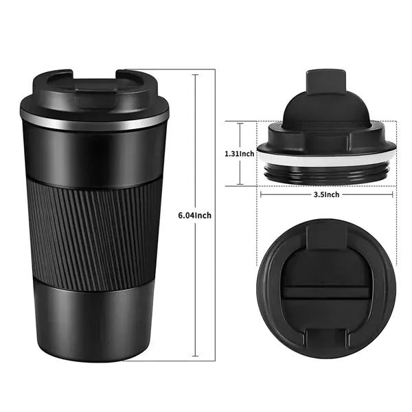 17Oz Double Walled Insulated Vacuum Coffee Tumbler