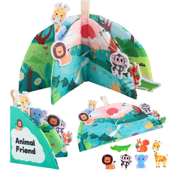 Montessori Busy Book Road Trip Activities Toddler Toy