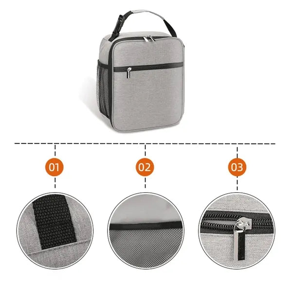 Mini Kids Lunch box Insulated Soft Bag Thermal Meal Tote