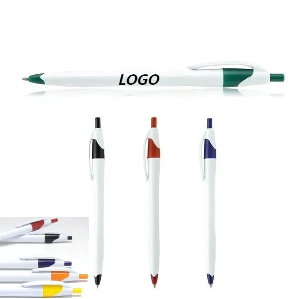 Plastic ballpoint pen