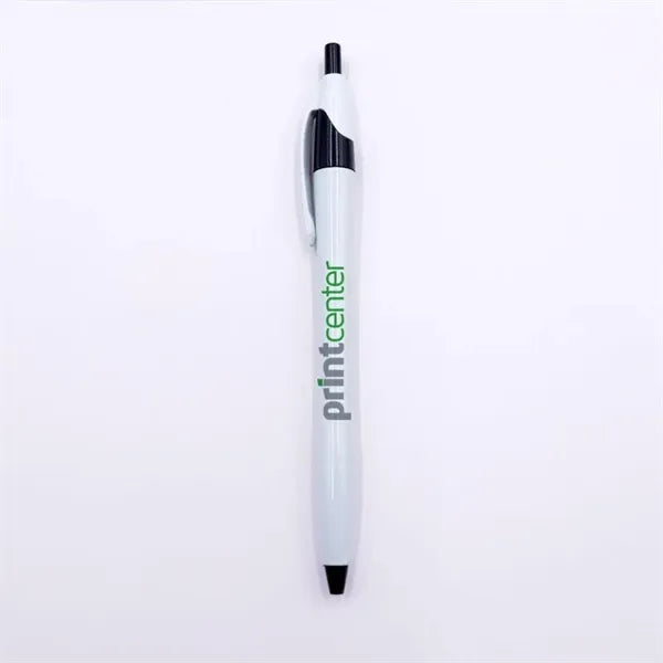 Plastic ballpoint pen
