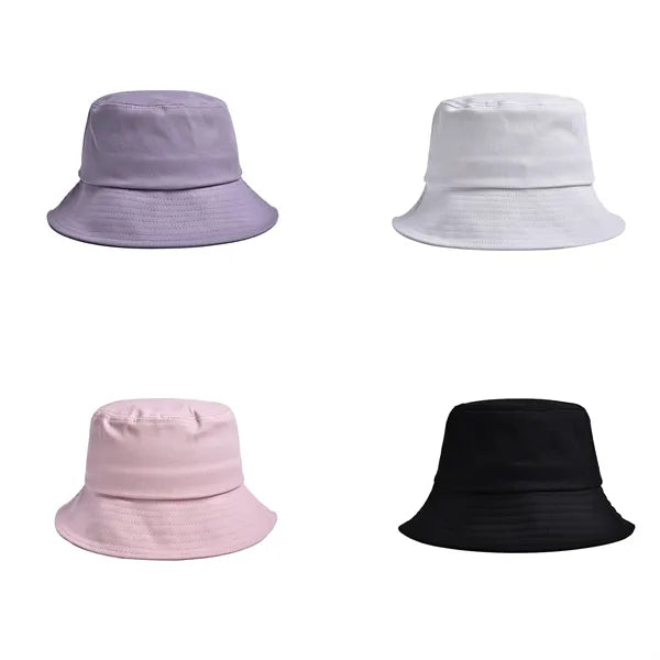 Solid Color Adult Bucket Hat