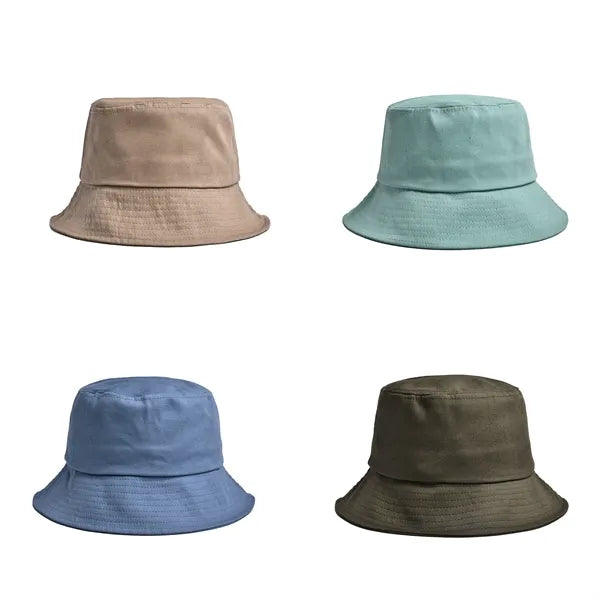 Solid Color Adult Bucket Hat
