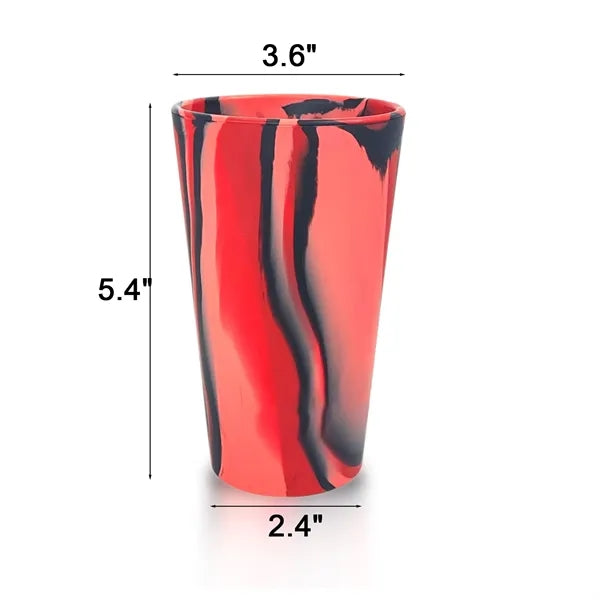16oz Shatterproof Silicone Pint Glass