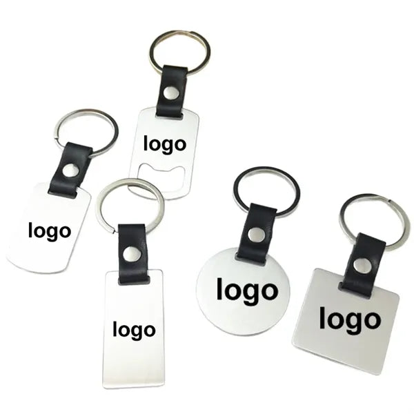 Key Buckle With Metal Chip