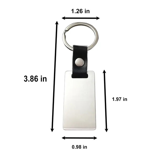 Key Buckle With Metal Chip