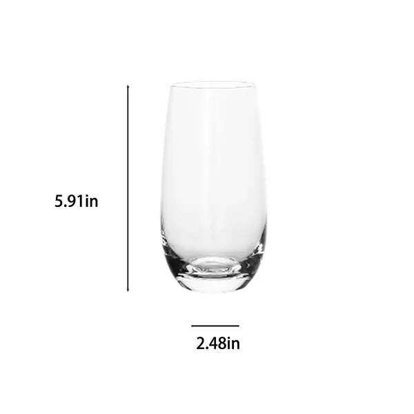 Crystal party Banquet Barware Long Drink Cocktail Glass