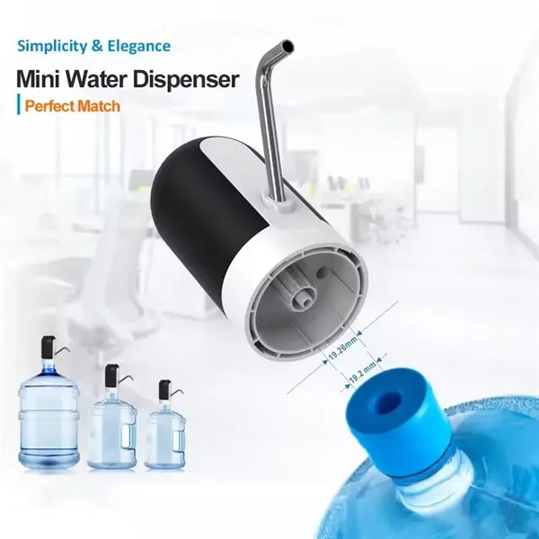 Portable One-touch Water Bottle Dispenser
