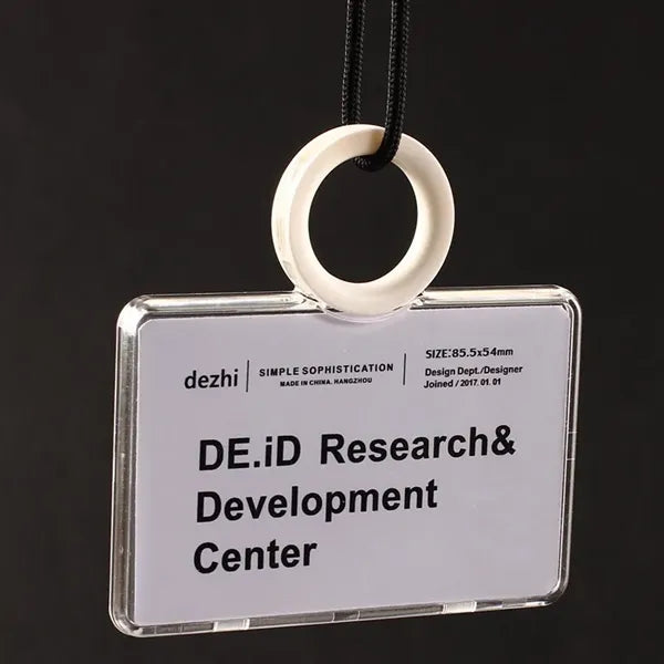 Multifunctional creative work ID card holder.