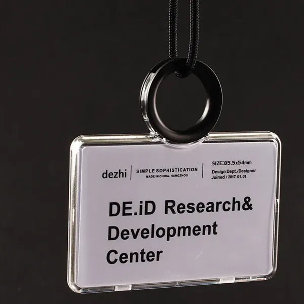 Multifunctional creative work ID card holder.