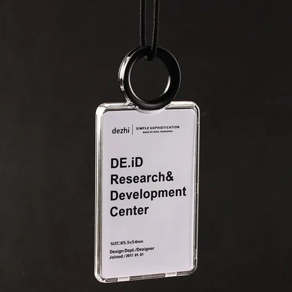 Multifunctional creative work ID card holder.