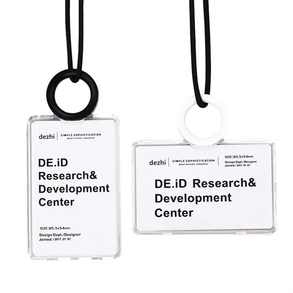Multifunctional creative work ID card holder.
