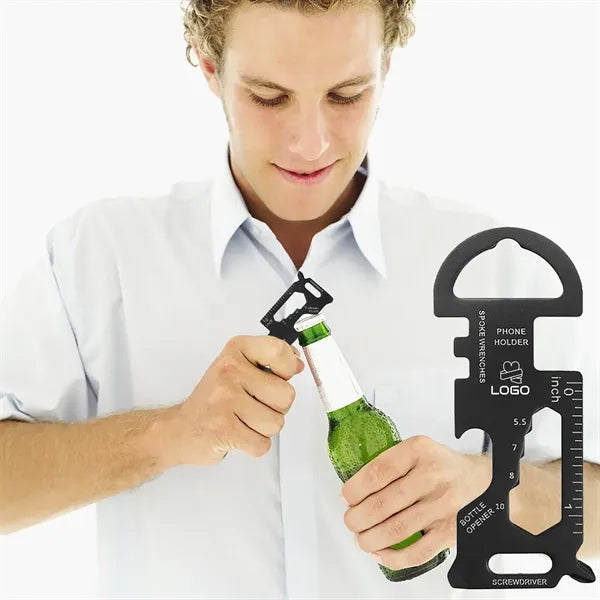 Outdoor Multifunctional Stainless Steel Bottle Opener