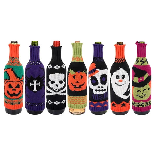 Knitting Wool Wine Bottle Cover