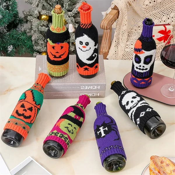 Knitting Wool Wine Bottle Cover