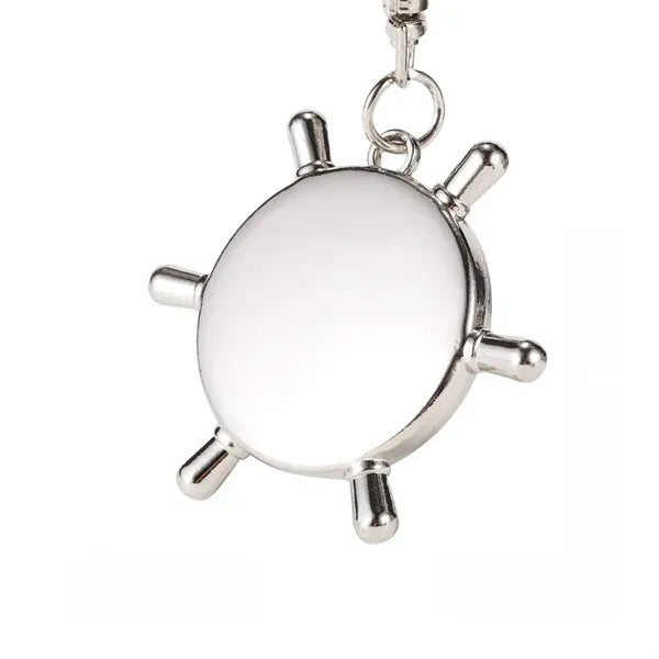 Rudder Compass KeyChain