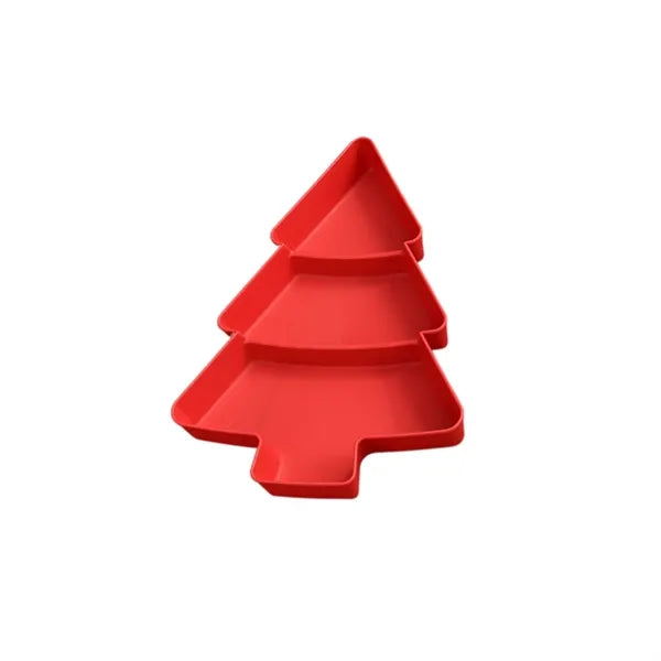 Christmas Tree Shape Snack Plate